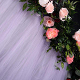 5ftx10ft Lavender Lilac Dual Sided Sheer Tulle Photo Backdrop Curtain Panel