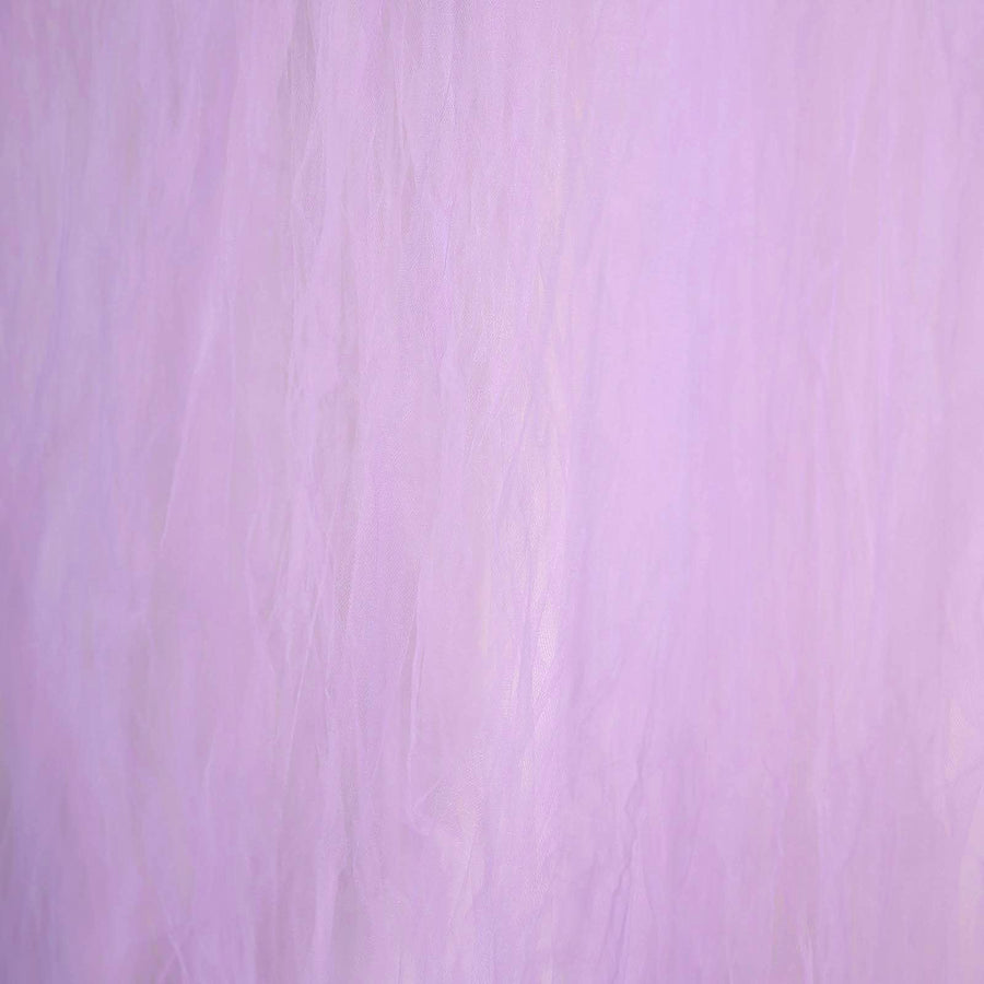 5ftx10ft Lavender Lilac Dual Sided Sheer Tulle Photo Backdrop Curtain Panel#whtbkgd