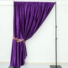 8feet Purple Premium Velvet Backdrop Stand Curtain Panel, Privacy Drape