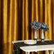 8ft Gold Premium Velvet Backdrop Stand Curtain Panel, Privacy Drape