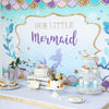 5ftx7ft "Our Little Mermaid" Print Vinyl Photography Booth Backdrop