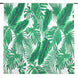 8ftx8ft Green/White Tropical Palm Leaf Print Vinyl Photo Backdrop#whtbkgd