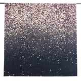 8ftx8ft Black/Gold Glitter Print Vinyl Photography Booth Backdrop#whtbkgd