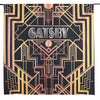 8ftx8ft Black/Gold Great Gatsby Roaring 20s Vinyl Photo Booth Backdrop#whtbkgd