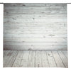 8ftx8ft White/Gray Distressed Wood Panels Vinyl Photography Backdrop#whtbkgd