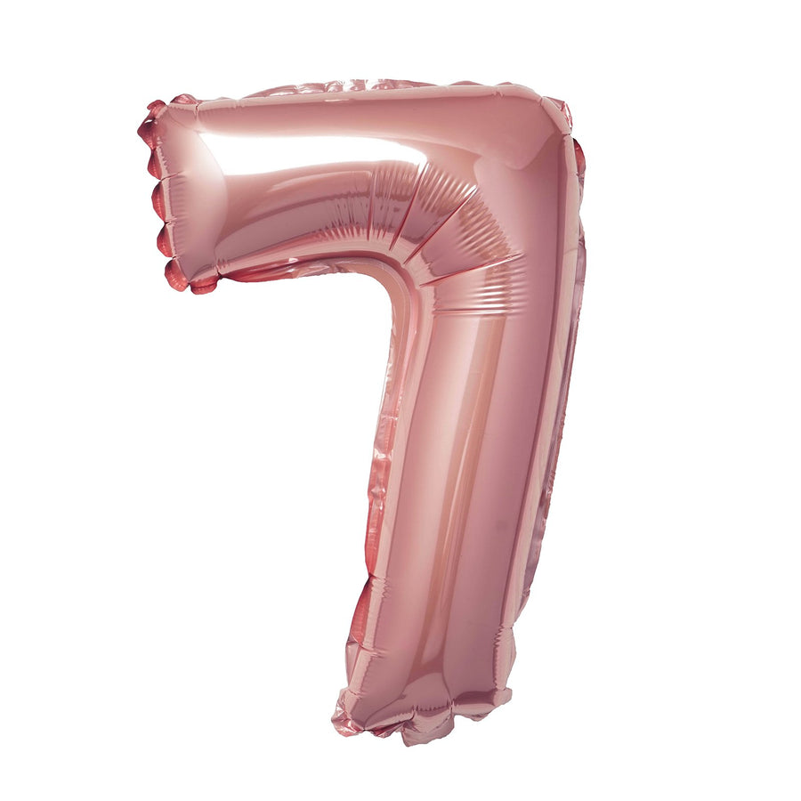 16" Blush Mylar Foil Letter Balloons - B