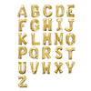 40inch Shiny Metallic Gold Mylar Foil Helium/Air Alphabet Letter Balloon - S