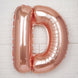 40inch Blush/Rose Gold Mylar Foil Helium/Air Number & Letter Balloons