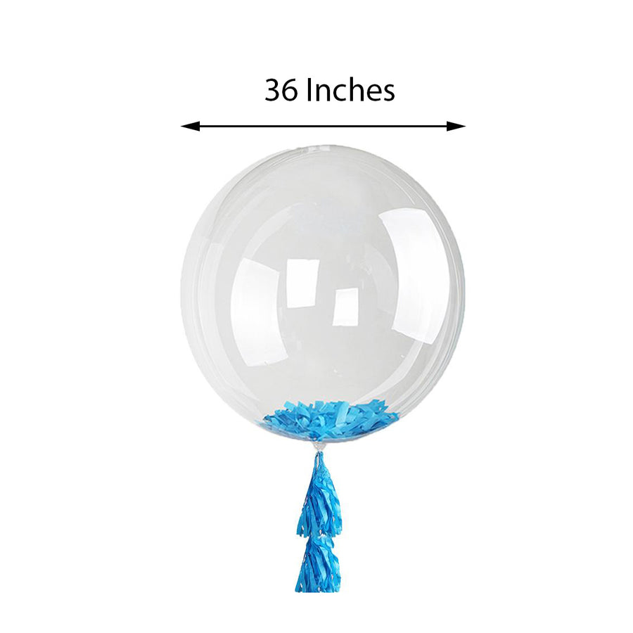 36inch Giant Clear Fully Transparent PVC Helium or Air Bubble Balloon