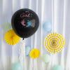 24inch Gender Reveal Blue Confetti Filled Boy Or Girl Print Latex Balloon