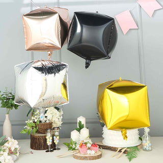 Create Unforgettable Memories with Black Cube Mylar Balloons