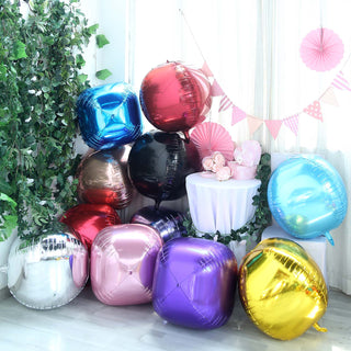 Unleash Your Creativity with Shiny Purple Sphere Mylar Foil Balloons