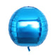 2 Pack | 18inch 4D Royal Blue Sphere Mylar Foil Helium or Air Balloons#whtbkgd