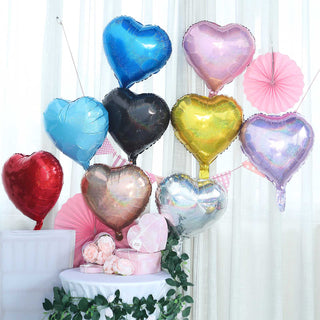 Make a Bold Statement with Royal Blue Heart Mylar Foil Balloons