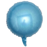 Blue holographic balloon on a white background #whtbkgd