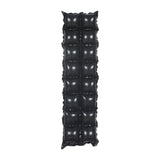 10 Pack | Metallic Black Double Row Mylar Foil Balloon Wall