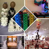 Colorful balloon decorations for events and parties in various styles and themes.