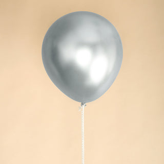 Unleash Your Creativity with our Metallic Chrome Silver Balloons