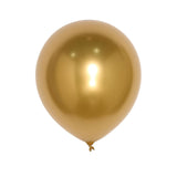 25 Pack | 12inches Metallic Chrome Gold Latex Helium or Air Party Balloons#whtbkgd