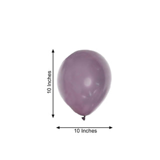 Unleash Your Creativity with Matte Pastel Violet Amethyst Balloons