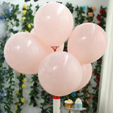 25 Pack | 12inch Matte Pastel Blush Helium or Air Latex Party Balloons