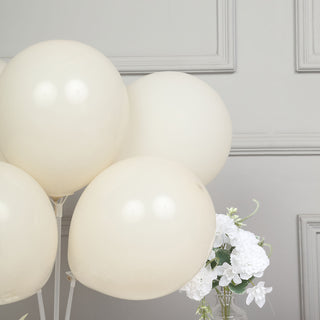 Elevate Your Event Decor with Pastel Beige Party Balloons