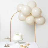 25 Pack | 12Inch Matte Pastel Beige Helium/Air Latex Party Balloons