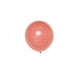 25 Pack | 12inch Matte Pastel Dusty Rose Helium/Air Latex Party Balloons