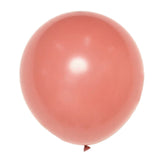 25 Pack | 12inch Matte Pastel Dusty Rose Helium/Air Latex Party Balloons#whtbkgd