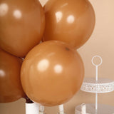 25 Pack | 12inch Matte Pastel Caramel Helium or Air Latex Party Balloons