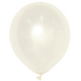25 Pack | 12inch Matte Pastel Cream Helium or Air Latex Party Balloons#whtbkgd