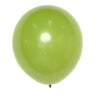 25 Pack | 12inch Matte Pastel Moss Green Helium/Air Latex Party Balloons#whtbkgd