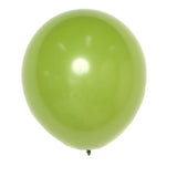 25 Pack | 12inch Matte Pastel Moss Green Helium/Air Latex Party Balloons#whtbkgd