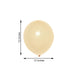 25 Pack | 12inch Matte Pastel Peach Helium or Air Latex Party Balloons