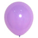 25 Pack | 12inch Matte Pastel Purple Helium or Air Latex Party Balloons#whtbkgd