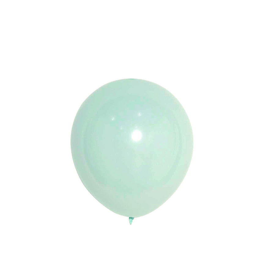 25 Pack | 12inch Matte Pastel Turquoise Helium/Air Latex Party Balloons