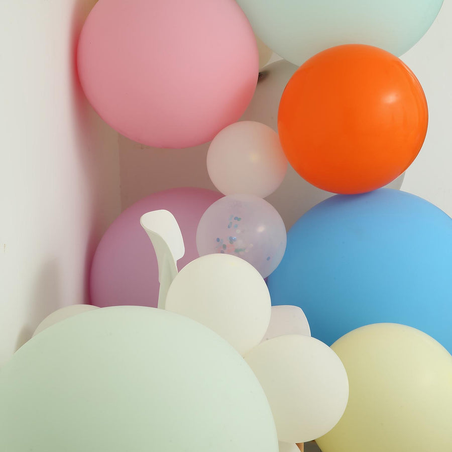 10 Pack | 18inch Matte Pastel Seafoam Helium or Air Latex Party Balloons