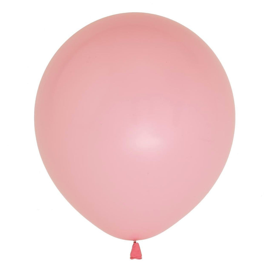 10 Pack | 18inch Matte Pastel Blush Helium or Air Latex Party Balloons#whtbkgd
