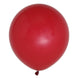 10 Pack | 18inch Matte Pastel Burgundy Helium or Air Latex Party Balloons#whtbkgd