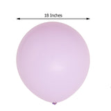 10 Pack | 18inch Matte Pastel Lavender Lilac Helium or Air Latex Party Balloons