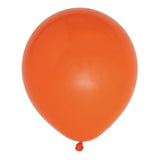 10 Pack | 18inch Matte Pastel Orange Helium or Air Latex Party Balloons #whtbkgd