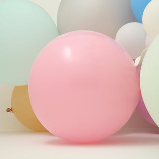 Elegant Matte Pastel Blush Balloons for Stunning Event Decor