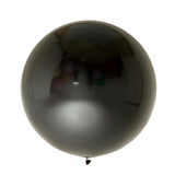 2 Pack | 32inch Large Matte Black Helium or Air Premium Latex Balloons#whtbkgd