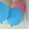 2 Pack | 32inch Large Matte Pastel Blue Helium/Air Premium Latex Balloons