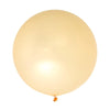 2 Pack | 32inch Large Matte Pastel Gold Helium/Air Premium Latex Balloons#whtbkgd