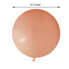 2 Pack | 32inch Large Matte Pastel Natural Helium or Air Latex Balloons