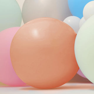 Create Unforgettable Moments with 32" Large Matte Pastel Natural Helium or Air Latex Balloons