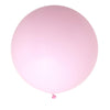 2 Pack | 32inches Large Matte Pastel Pink Helium/Air Premium Latex Balloons#whtbkgd