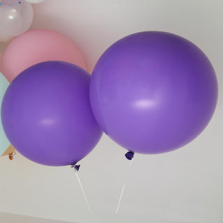 Add a Pop of Color to Your Event Decor with Matte Purple Balloons