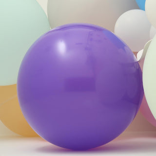 Add a Touch of Elegance with 32" Large Matte Purple Balloons